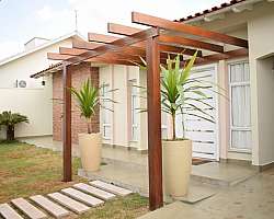 Pergolado de madeira angelim Pergolado de madeira angelim