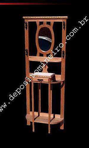 Chapeleira de madeira Chapeleira de madeira