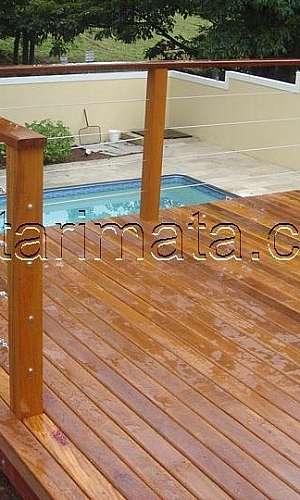 Deck de madeira piso  Deck de madeira piso