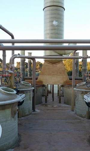 Estação de tratamento de esgoto ecológica Estação de tratamento de esgoto ecológica