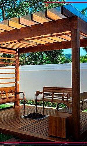 Pergolado de Madeira Montagem Pergolado de Madeira Montagem