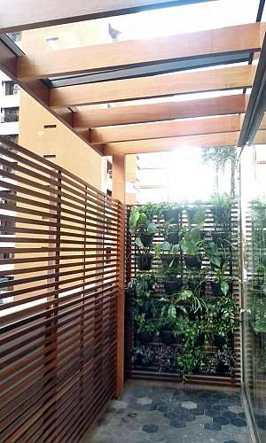 Pergolado de Madeira para Jardim Pergolado de Madeira para Jardim