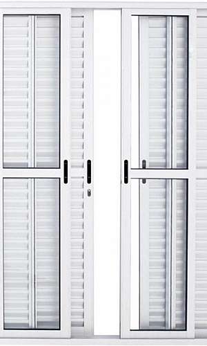 Porta balcão de alumínio Porta balcão de alumínio