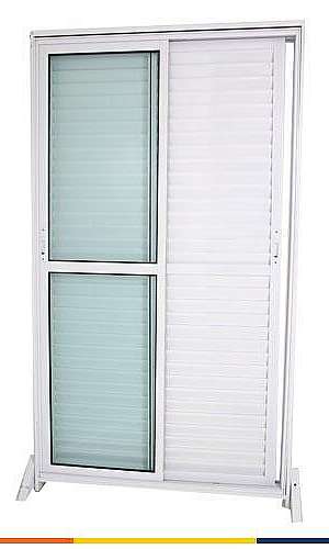 Porta balcão de alumínio Porta balcão de alumínio